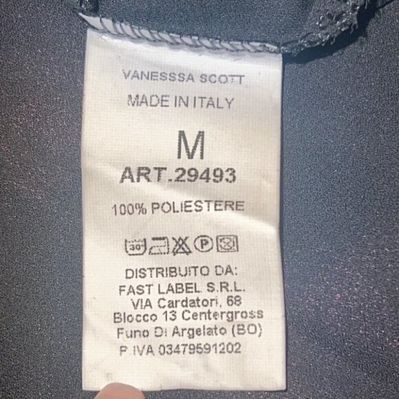 Vanessa Scott pink ruffle tunic dress tartan print long sleeves dress size M - Picture 12 of 14